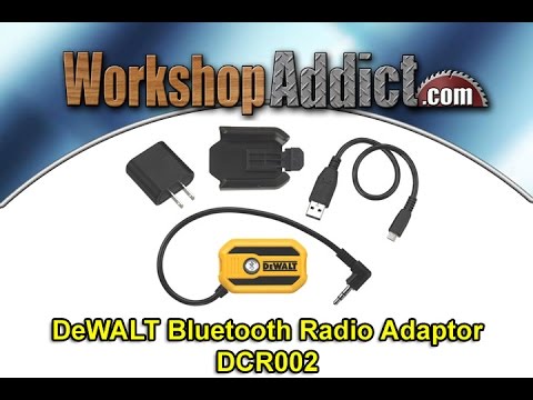 Prøve suppe Astrolabe DeWALT Bluetooth Radio Adaptor DCR002 - YouTube