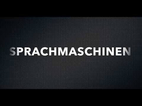 Sprachmaschinen YouTube Hörbuch Trailer auf Deutsch
