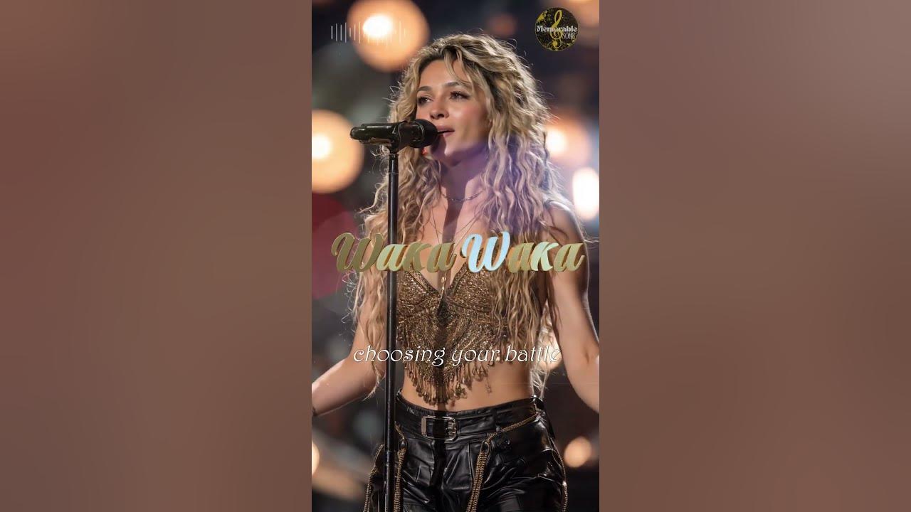Waka Waka (This Time for Africa) - Lyrics - Shakira #englishsongs #aimemorablesong #emotionalcovers