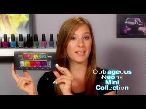 OPI&rsquo;s Outrageous Neons Mini Collection