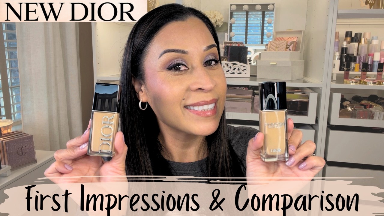 😫 New REFORMULATED Dior Forever Skin Glow Foundation vs Old