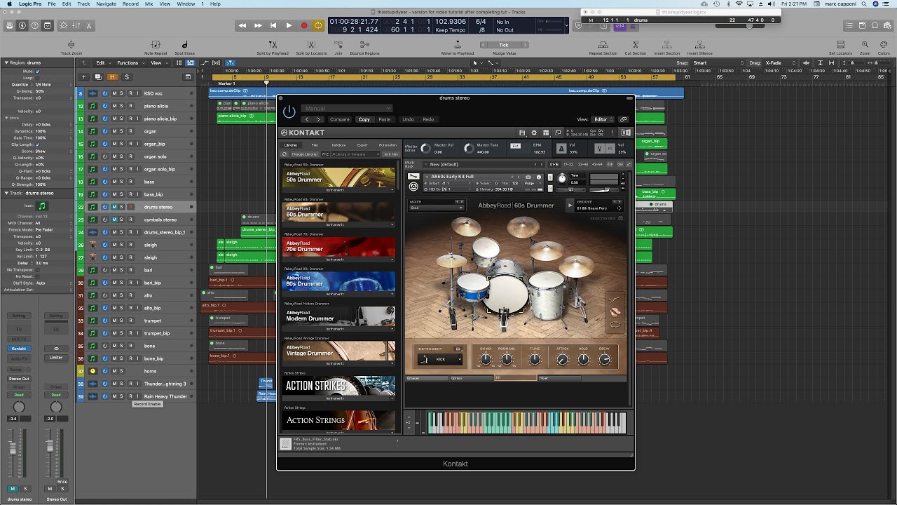 Make virtual instruments sound like a real band Audio Production Tips