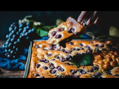 Schiacciata All’Uva - Grape Focaccia Recipe