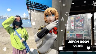 Japan Vlog 2024: Aquapark, Persona Cafe, and Gundam Factory