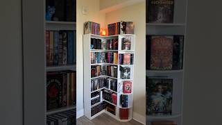 Corner bookshelf montage #booktube #books #montage