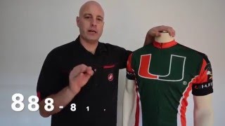 miami hurricanes cycling jersey