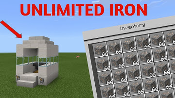 How to make unlimited iron farm in Minecraft