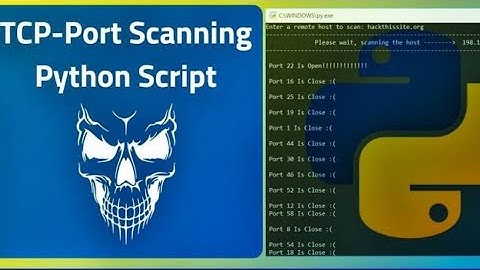 Port Scanning | Building Hacking Tools Using Python