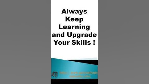 Always Keep Learning and Upgrade Your Skills | Software Testing Tip of the Day | STAT | | Shorts