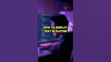 Display text in flutter ! #Flutter #DevOwl #Code #shorts #ytshorts