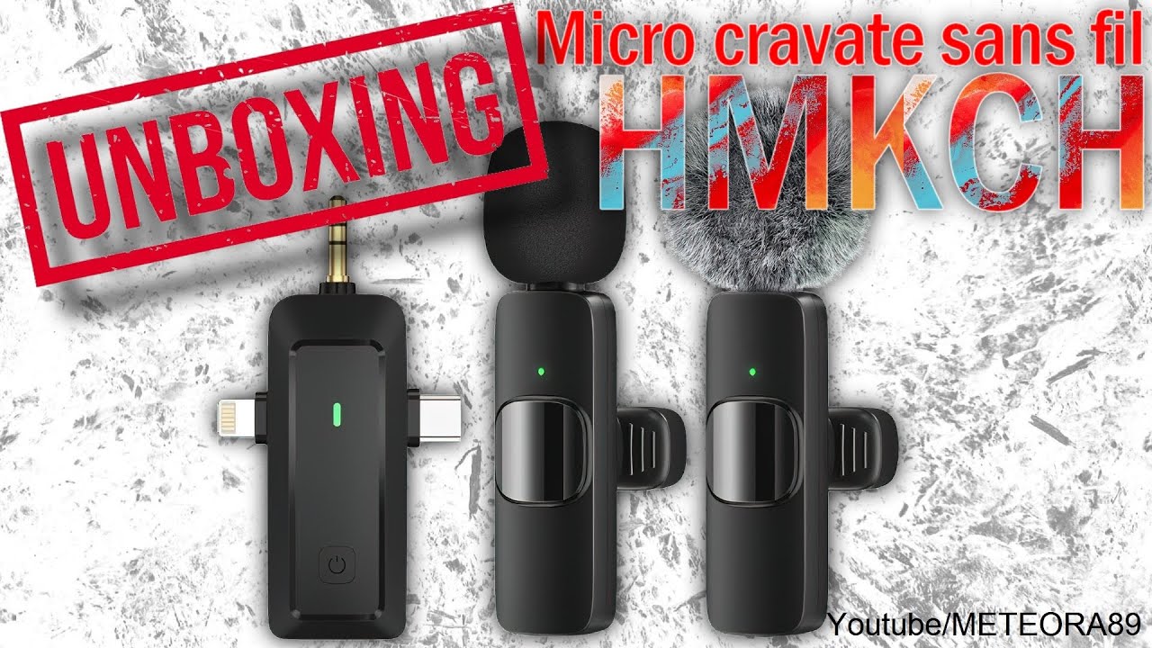 MICRO CRAVATE SANS FIL K9-L-2IN1 - iPhone