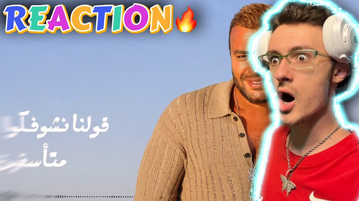 I'm transitioning into The Fall Season. | Ramy Sabry-Kona M3adeen (رد فعل)