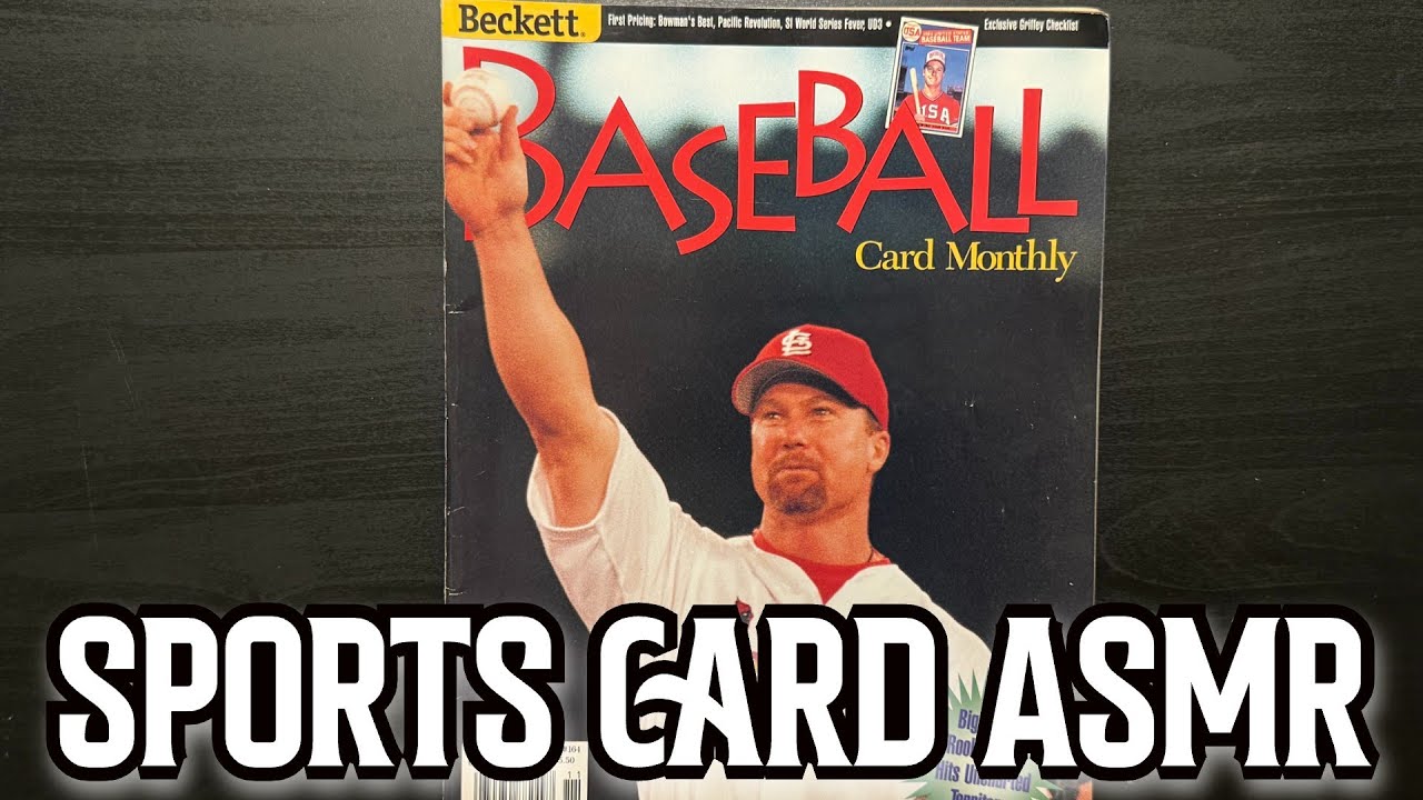 Pricing SPORTS CARDS | ASMR sounds | Sports Card ASMR