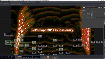 Automated NYE Countdown Text Animation Example - TouchDesigner