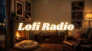 Cozy Lofi Hip Hop Beats 🔥 1 Hour by the Fireplace — Study, Sleep &amp; Relax"