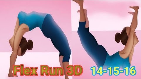 Flex Run 3D Game -14 15 16 All Levels Gameplay (Android, iOS)
