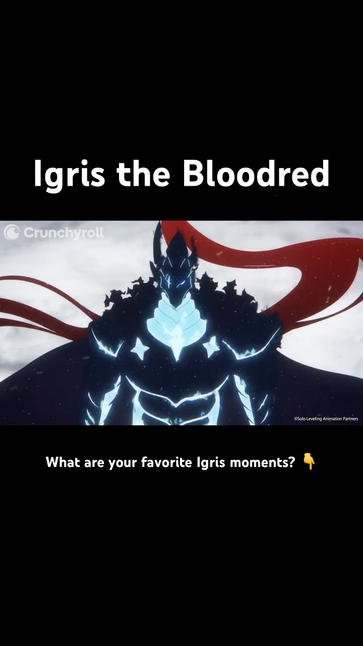 Igris with a sword is UNMATCHED