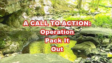 A CALL TO ACTION: Operation Pack It Out