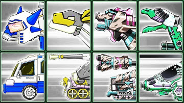 Dino Robot Corps Recolor: Dinosau Games - Ankylosaurus & Transformers | SMG