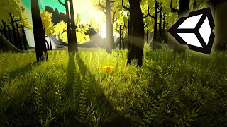 Create a beautiful, stylized nature environment in Unity, in 3 minutes by Game Dev Unlocked 389,435 views 4 years ago 3 minutes, 29 seconds