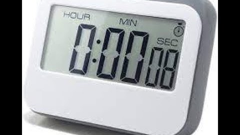 Timer in open processing