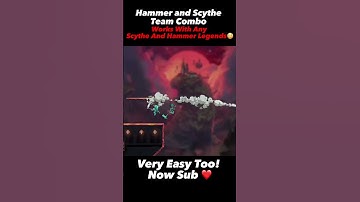 #brawlhalla hammer and scythe team combo!!