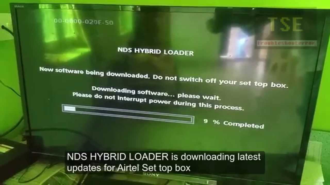 How To Update Airtel Digital Tv Set Top Box Software Youtube How To Update Airtel Digital Tv Set Top Box Software Youtube