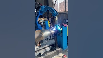 [SteviS Laser] Industrial 6-axis welding robot workstation #weldingmachine #weldingrobot