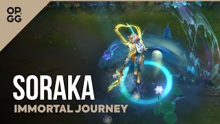 League of Legends Immortal Journey Soraka OP.GG Skin Review