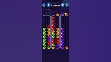 Ball Sort Puzzle Games - Level 5 - 6 with Special Level Game Play | Android Games | #kids #kidsvideo
