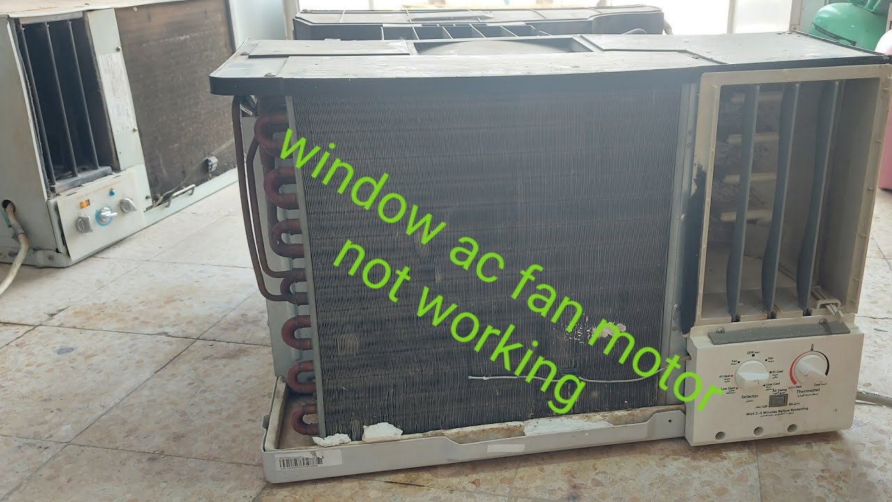 window ac fan not working YouTube