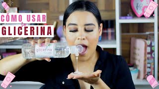 COMO USAR LA GLICERINA EN LA CARA Y EL CABELLO | Usos y Beneficios de la  GLICERINA ✓ - YouTube