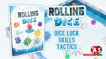 ABACUSSPIELE – ROLLING DICE a dice-rolling fun for 2-6 players