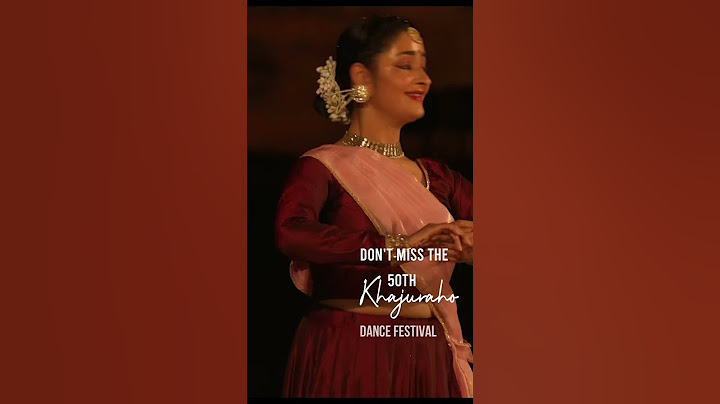 50th Khajuraho Dance Festival 2024 #KDF