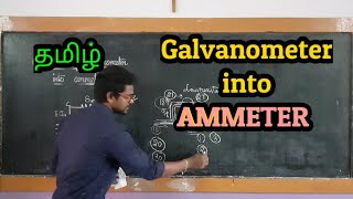 Galvanometer|Ammeter|Physics 12|Tamil|MurugaMP