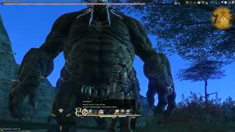 FFXIV Character Getting Owned By Titan