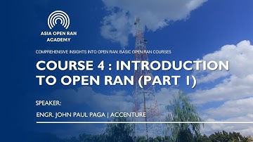 Introduction to Open RAN (Part 1)