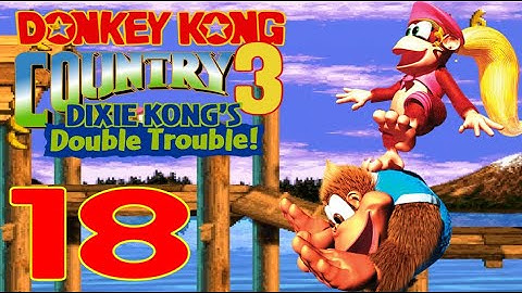 Lets Play Donkey Kong Country 3: Dixie Kong´s Double Trouble (SNES) (Blind, German, 103%) - 18