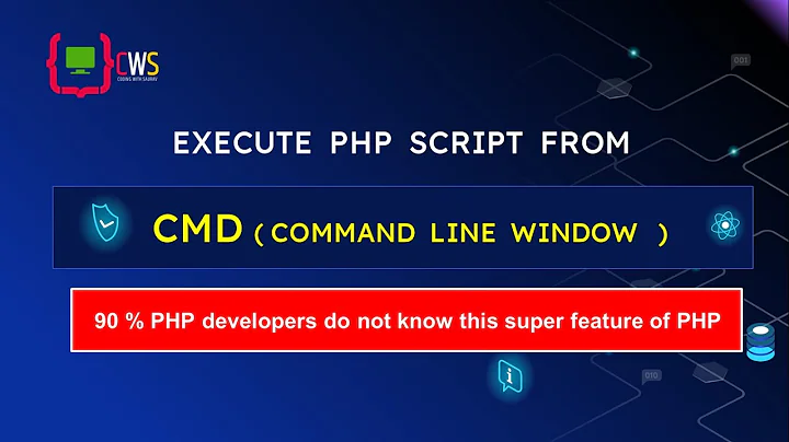 How to run PHP script from command line | Run PHP from CMD