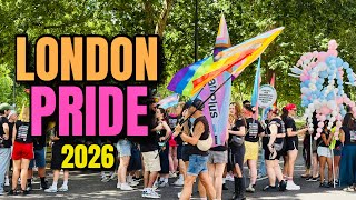 VLOG Joining The London Pride Parade 2026 (Live Entertainment Programme, Grand Parade, Pinoy Cafe)