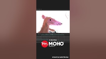 Learn how to rig and animate an illustration with Moho! ✨