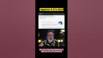 📢Appium 2.0 is finally here! 👏
