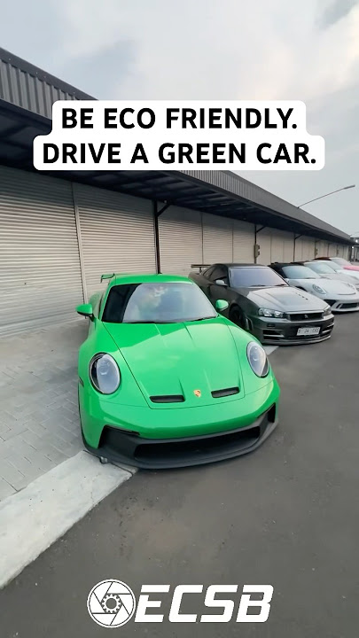 GREEN CAR CONCEPT ACCORDING TO PETROLHEADS? 🗿 #ecsb #shorts