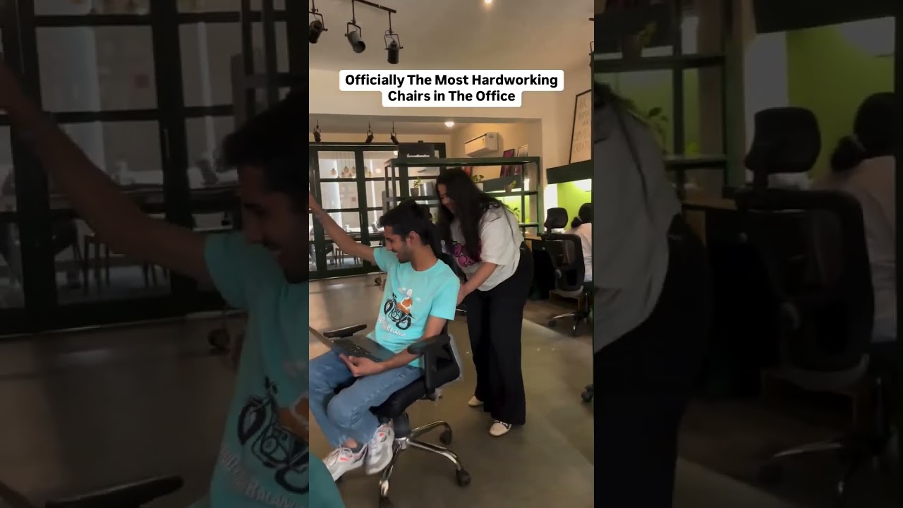 Chairs: The Real Office MVPs 🪑🔥 