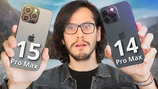 iPhone 15 Pro Max vs iPhone 14 Pro Max  Review en Español