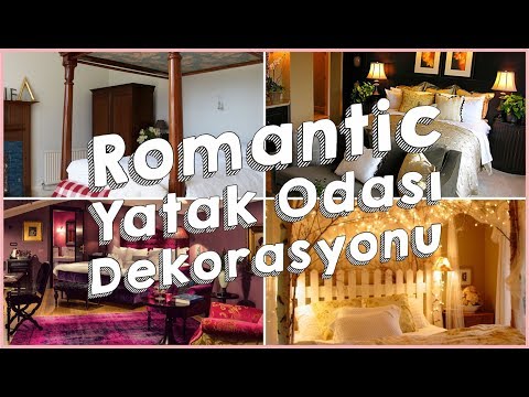 Romantik Yatak Odası Dekorasyonları