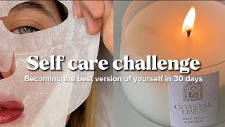 30 days of self-care challenge✰