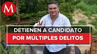 Detienen a Nicolás Ruiz, candidato a la alcaldía de Minatitlán, Veracruz