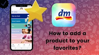 How to add a product to your favorites on Mein dm? screenshot 1