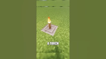 🕯️ Why is the torch NOT centered! Minecraft logic be like 😭 #minecraft #minecrafttutorial